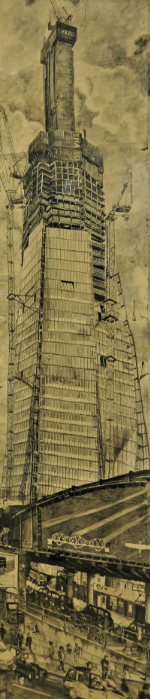 Shard art Artwork in the Rolls Building