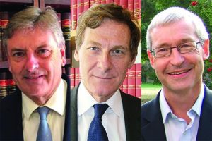 Photo of Lord Justice Hamblen, Lord Justice Leggatt and Professor Andrew Burrows