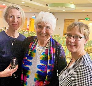 Photo of Rhiannon Jones QC, Dame Janet Smith and Mary Ruck of Byrom Street Chambers.