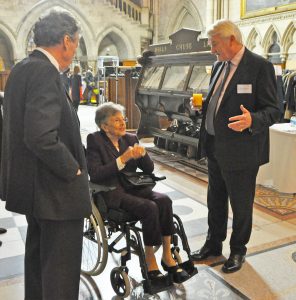 Photo of Dame Margaret Booth with the Lord Chief Justice