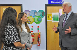 Lord Chief Justice with some of the people he met