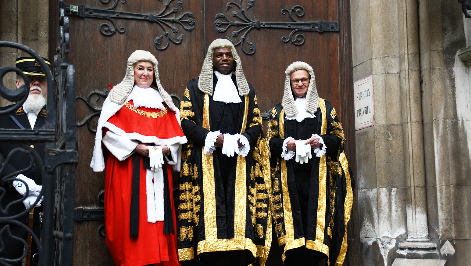 Lady Chief Justice, Lord Chancellor and Master of the Rolls
