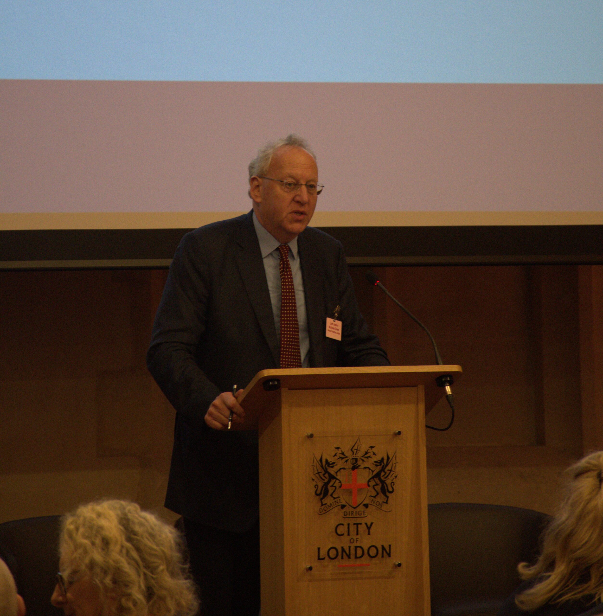 Senior Presiding Judge speaking at Criminal Courts Improvement Group conference